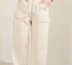 ストレート ワイドパンツ