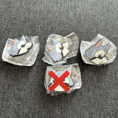 カルカル団 ヘアクリップ ミドル B 3個セット