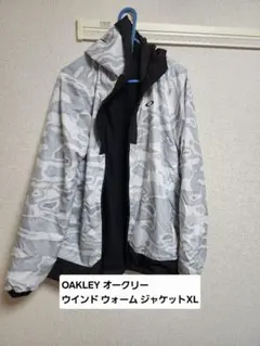 【美品】OAKLEY オークリーウインド ウォーム ジャケット XL