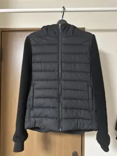 AZUL by moussy フード付きダウンジャケット M ブラック