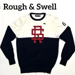 【新品未使用品】Rough & Swell モックネック ネイビー サイズМ セール ラフアンドスウェル rough&swell モックネックシャツ