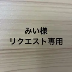 みい様リクエスト専用