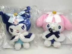 【Happyくじ】サンリオ◇B賞 ぬいぐるみチャーム∶マイメロディ&クロミ