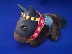 アドマイヤベガ S ぬいぐるみ新品タグ付き 日本ダービー競馬 武豊 レア