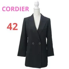 美品　コルディア　アウター　ジャケット　ブラック　長袖　大きめ　ゆったり　日本製