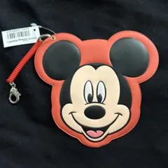 ミッキー／未使用／パスケース／定期入れ／キーホルダー