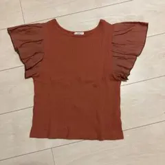 トップス　フリル袖　140