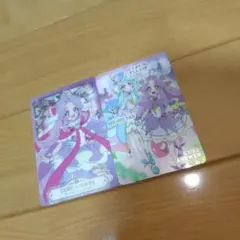 名探偵プリキュア　カードグミ　キュアアンサー　キュアエクレール　2枚セット