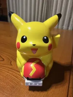 【ジャンク】ポケモン　ピカチュウ　置物　時計