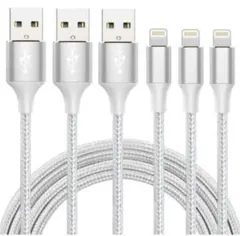 2m Naoelelii 高速充電ケーブル❤️3本セット電話充電ケーブル 同期