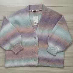 ピンクラテ　ニットカーディガン150