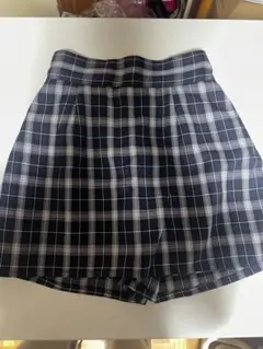 NICE CLAUP チェック柄プリーツスカート Fサイズ