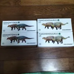 HAULONGGOOD 恐竜フィギュア パキリノサウルス ナストケラトプス
