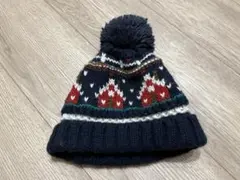 ZARA baby ポンポン付きニット帽　2~3歳用