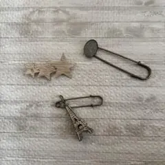 アンティーク風 ブローチセット 別売り可