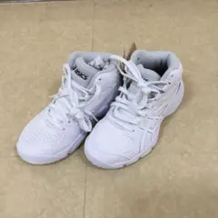新品）19cm アシックス ジュニア ダンクショット9　 バスケ　バッシュ靴