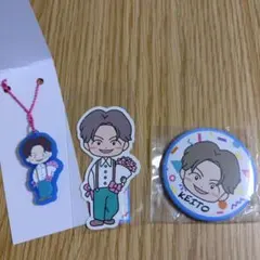 FANTASTICS　木村慧人 キーホルダー ステッカー 缶バッジ セット