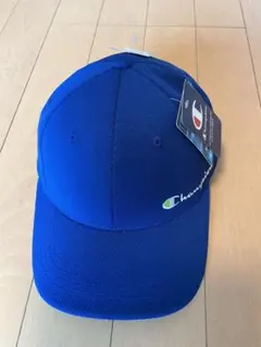 Champion キャップ 帽子 ブルー 54cm キッズ 新品タグ付き ロゴのサムネイル