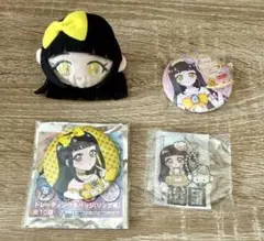 ひみつのアイプリ　つむぎ　クリップ　缶バッジ　キーホルダー　まとめ