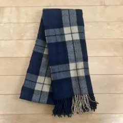 チェック柄　マフラー