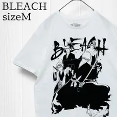 【ビックデザイン】BLEACH/ブリーチ 半袖Tシャツ ホワイト×ブラック
