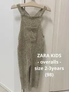 zara オーバーオール