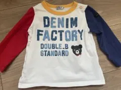 DOUBLE.B MIKI HOUSE 長袖カットソー 90cmのサムネイル