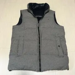 TOMMY HILFIGERトミーヒルフィガー ダウンベスト リバーシブル　古着