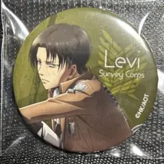 貴重　進撃の巨人　リヴァイ　缶バッジ