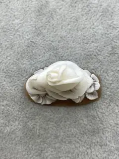 希少　高級　Ｐｒｉｏｒｉ　シェルカメオ　CAMEO 立体薔薇彫刻のサムネイル