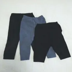 UNIQLO BABY　ベビースパッツ　レギンス　80cm　3点セットのサムネイル