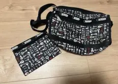 LeSportsac ショルダーバッグ 鍵柄 ポーチ付きのサムネイル