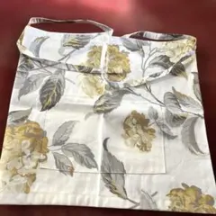 ローラアシュレイ生地　カフェエプロン　新品未使用