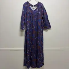 美品✨高級感 フーガフーガ ジャガード編み ニット ワンピース フレア