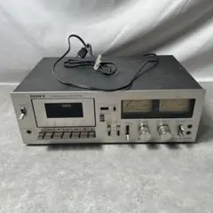 SONY　TAPECORDER TC-K55　ステレオカセットデッキ　昭和レトロ SONY TAPECORDER TC-K55 ステレオカセットデッキ 昭和レトロ - メルカリ