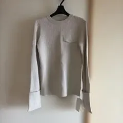 ミラオーウェン ニットロングスカートセットアップ