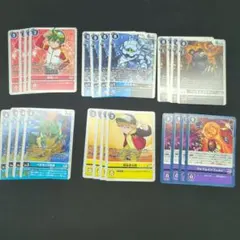 デジモンカードテイマーバトルパック30 プロモ　6種各4枚セット