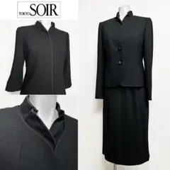 ♪当日発送可能【美品】 ソワールぺルル　東京ソワール　3点セット　高級喪服礼服