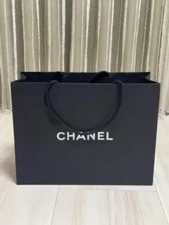 CHANELシャネル　ショップ袋　ショッパー 紙袋　黒　43×33×16cm
