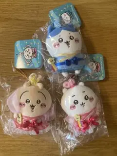 新品 ちいかわ 七夕だねマスコット ハチワレ うさぎ　3つセット