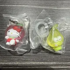 サンリオキャラクターズ くだものめじるしアクセサリー ハローキティ けろっぴ
