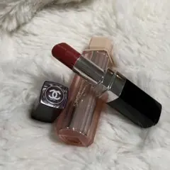 【美品】CHANEL シャネル　ルージュ　ココ　ブルーム　124のサムネイル