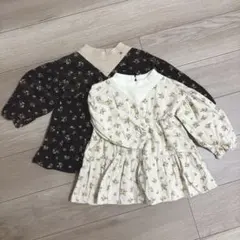 プティマイン ティアードチュニック色違いセット