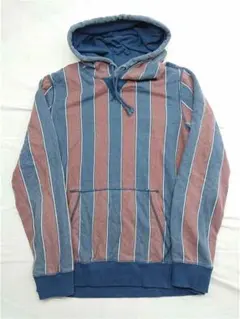 アバクロンビー＆フィッチ ストライプパーカー S メンズ