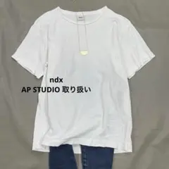 ndx エヌディーエックス AP STUDIO Tiny T-Shirt 白 Lのサムネイル