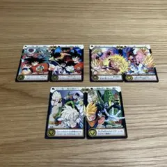 【当時物】ドラゴンボール カードダス 特別弾 連結カード 3ペア（6枚）セット