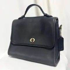 【OLD COACH】オールドコーチ ハンドバッグ ターンロック アメリカ製