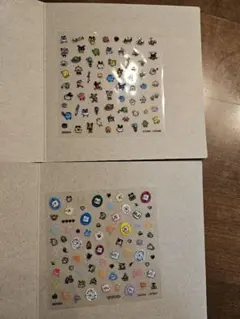 たまごっち ネイルシールコレクション デザインC、デザインD セット