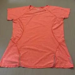 Reebok 半袖Tシャツ オレンジ レディース Lサイズ66番のサムネイル