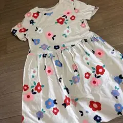 M&S 花柄 半袖ワンピース 122cm
